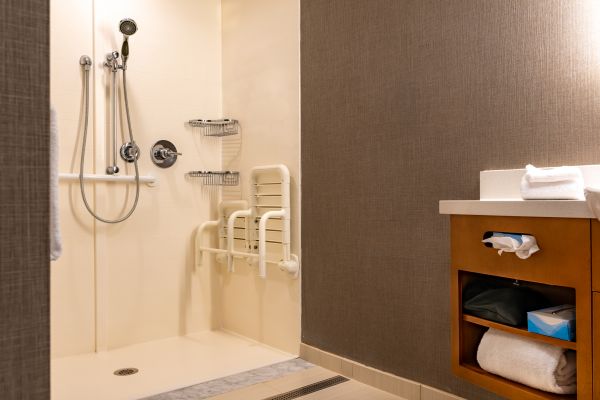 Professional Handicap Shower Installation